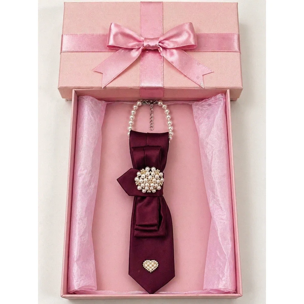 The Pearl Heart Elegance Tie